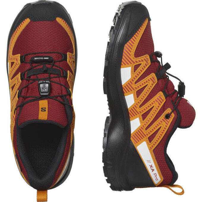 SALOMON XA PRO V8 Waterproof Junior | Zapatillas de trail para niños