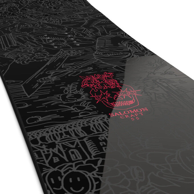 Salomon CRAFT all-mountain snowboard pack + bindings