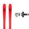 Set da sci CAMOX FREEBIRD rosso + attacchi Black Crows : Colore - Rosso, Dimensioni dello sci - 183