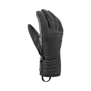 Guanti da sci da donna Leki Vallarta Base Zero Black: calore e comfort estremi