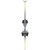 Pack Ski Junior Völkl RACETIGER JR YELLOW + Fixations