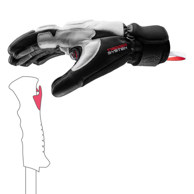 Guanti da sci Leki Griffin Prime 3D: comfort e prestazioni unisex