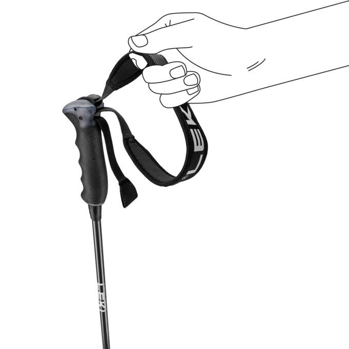 Bâton de ski Leki Neolite Carbon : léger, précis et performant