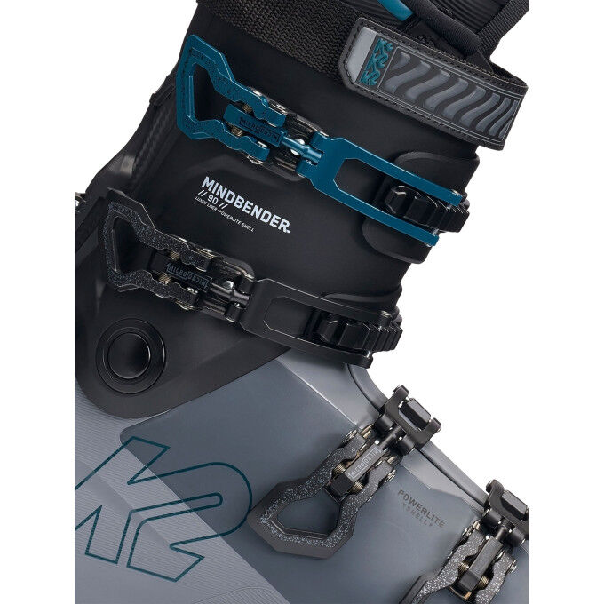 Chaussures De Ski K2 Mindbender Juvy BOA 90 – Vert – Pour Garçons, Freeride All Mountain, Niveau Intermédiaire – Collection 2026