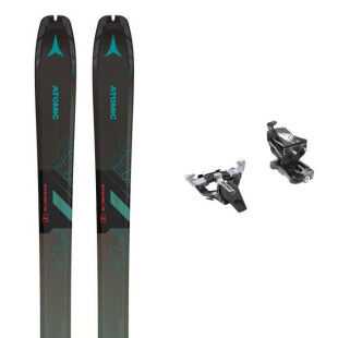 Atomic BACKLAND 88 ski pack : Colour - BLACK/BLUE/WHITE, Ski size - 176