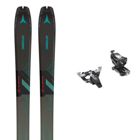 Set da sci Atomic BACKLAND 88 : Colore - BLACK/BLUE/WHITE, Dimensioni dello sci - 176