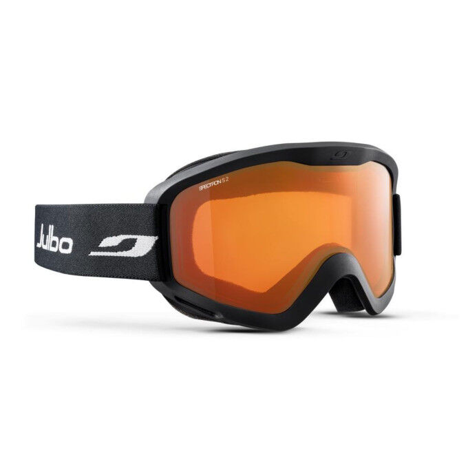 Sinner skibril Estes zwart (lens oranje