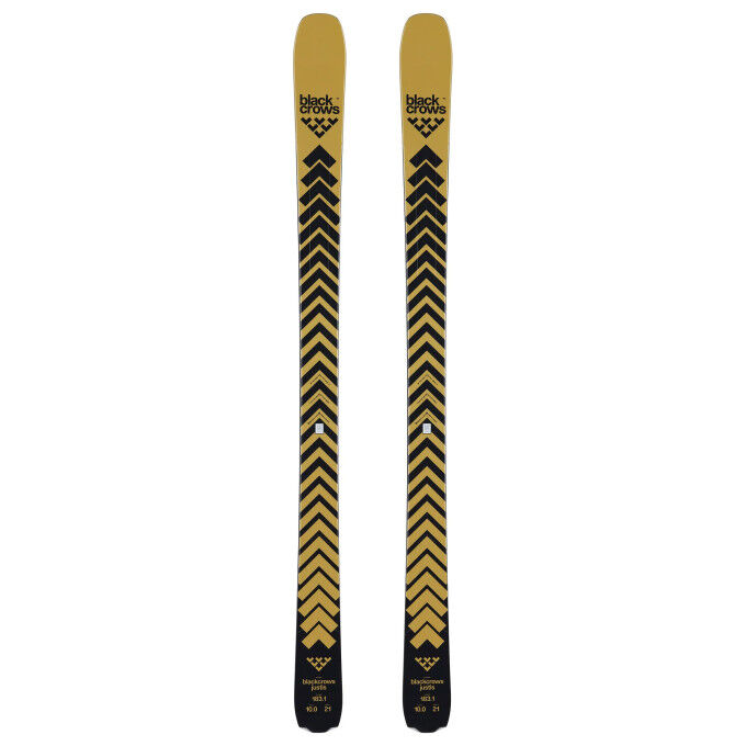Pack de esquís Black Crows JUSTIS + fijaciones: versátil y potente para todo tipo de montaña