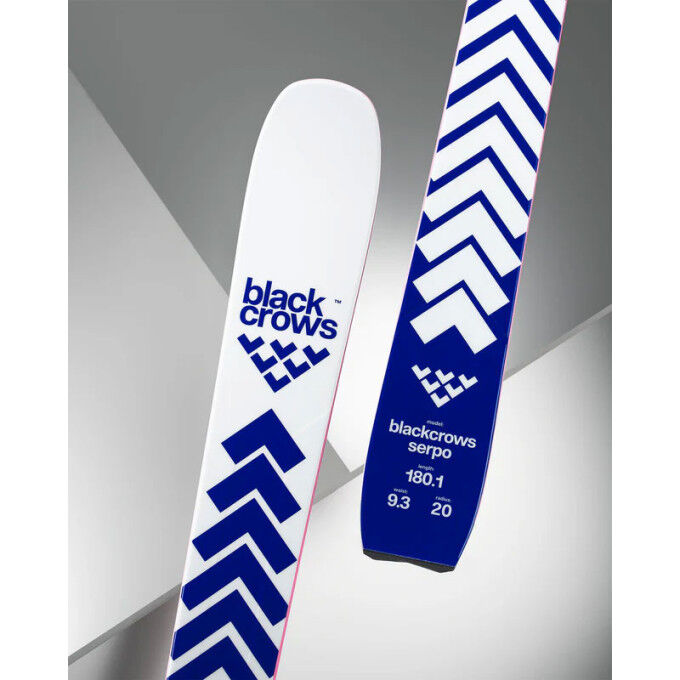 Entscheiden Sie sich für das Paket Ski + Bindungen Black Crows Serpo | Leistung & Präzision