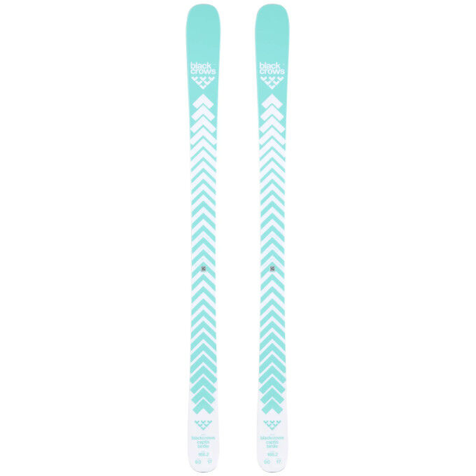 Pack Skis + Fix Black Crows CAPTIS BIRDIE Femme