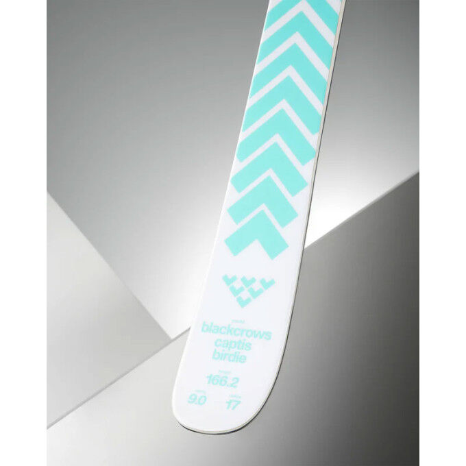 Pack Skis + Fix Black Crows CAPTIS BIRDIE Femme