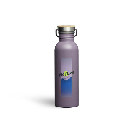 Botella HAMPTON: botella de acero reciclado de 0,75 l con un estilo natural