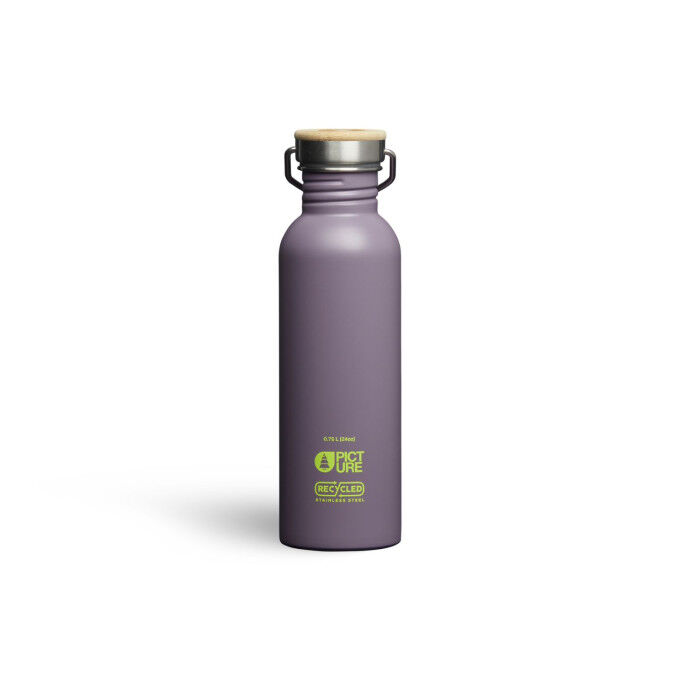 Botella HAMPTON: botella de acero reciclado de 0,75 l con un estilo natural