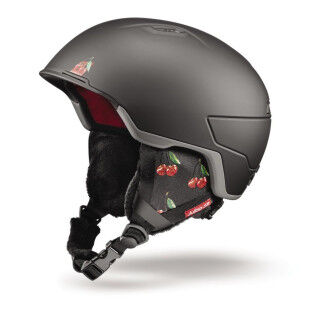 Julbo HAL Black/Cherry: compact, ventilated ski helmet