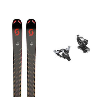 Set da sci Scott SUPERGUIDE 88 + attacco : Colore - Nero, Dimensioni dello sci - 173