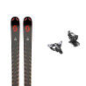 Pack de esquís Scott SUPERGUIDE 88 + fijación : Color - Negro, Talla de esquí - 173