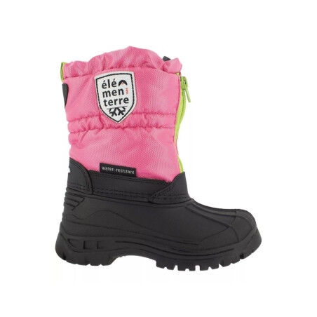 Élémenterre Picton Fuchsia/Vert : bottes après-ski chaudes et imperméables