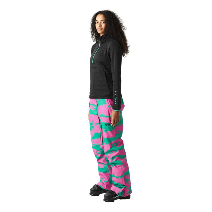 Picture Bake W 1/4 Grid Fleece | Lightweight, breathable, and stretchy