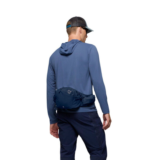 Sac banane Norrona Femund econyl70 6L : polyvalence et confort outdoor