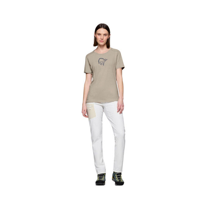 Norrona Femund Equaliser Merino Damen – Ultrabequemes, technisches T-Shirt