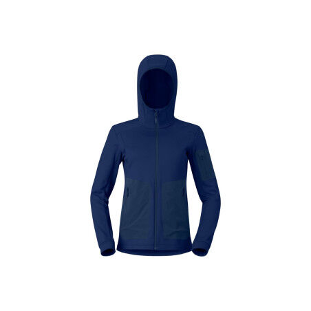 Chaqueta con capucha para mujer Falketind warm2: calidez y versatilidad para actividades al aire libre