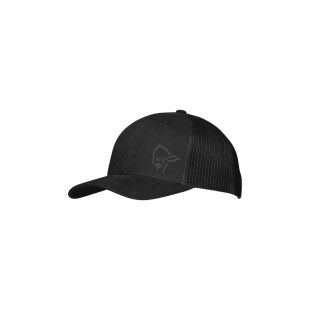 Gorra Norrona /29 Trucker Caviar Black: estilo, comodidad y transpirabilidad