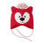 Gorro infantil con animalitos de felpa cálida – CMP