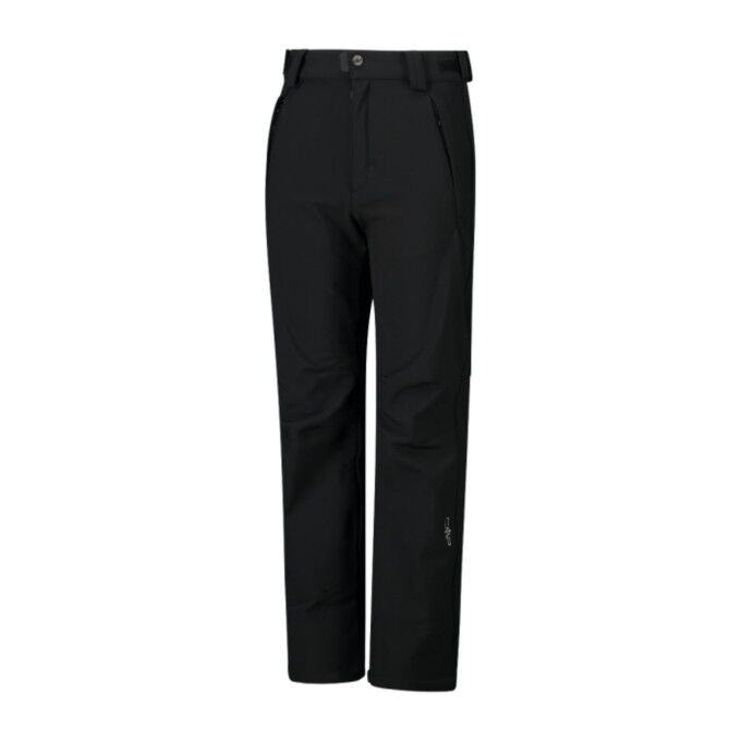 Pantalones softshell para niño CMP: cálidos, elásticos e impermeables.