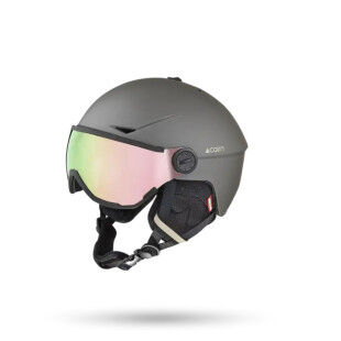 CAIRN RISE VISOR PURE | Casque visière panoramique, protection RECCO®