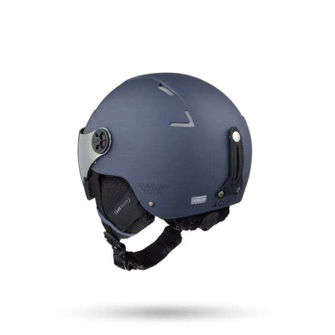 CAIRN ANDROID VISOR – Casco de esquí unisex con visera