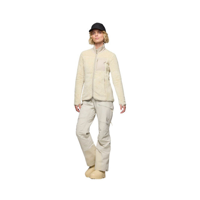 Pile da donna Norrona Femund warm3 Oatmeal: calore e comfort all'aria aperta