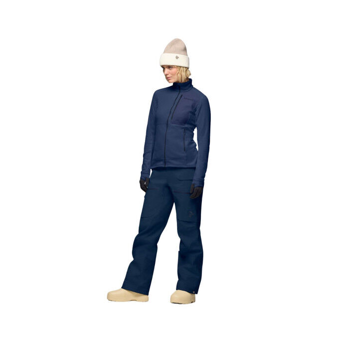 Norrona Lofoten warm2 Femme – polaire polyvalente pour freeride et alpinisme