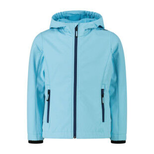 CMP girls' softshell jacket – Fixed hood and protection