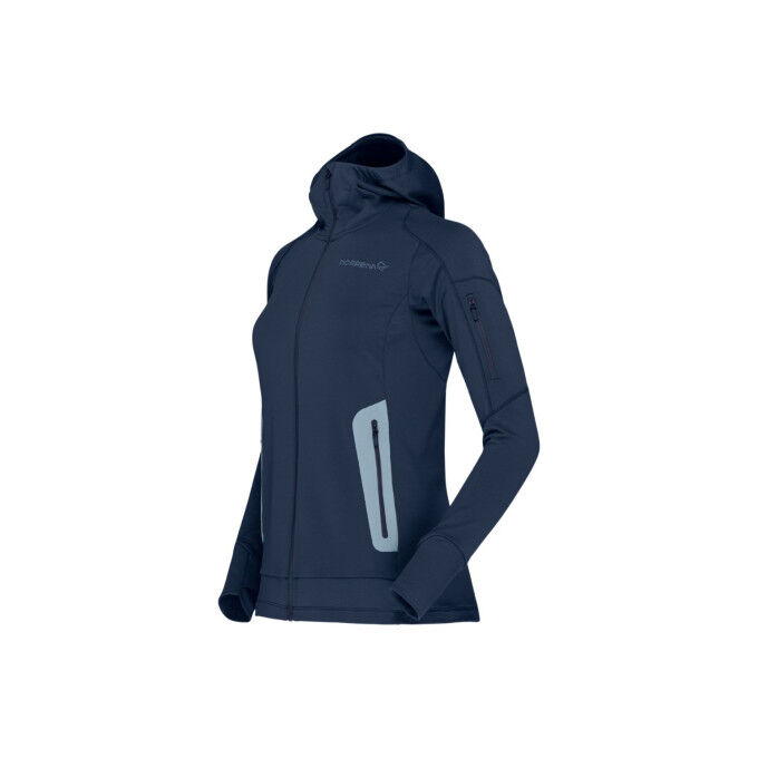 Norrona Falketind Power Grid Women's: warm and lightweight fleece for the mountains