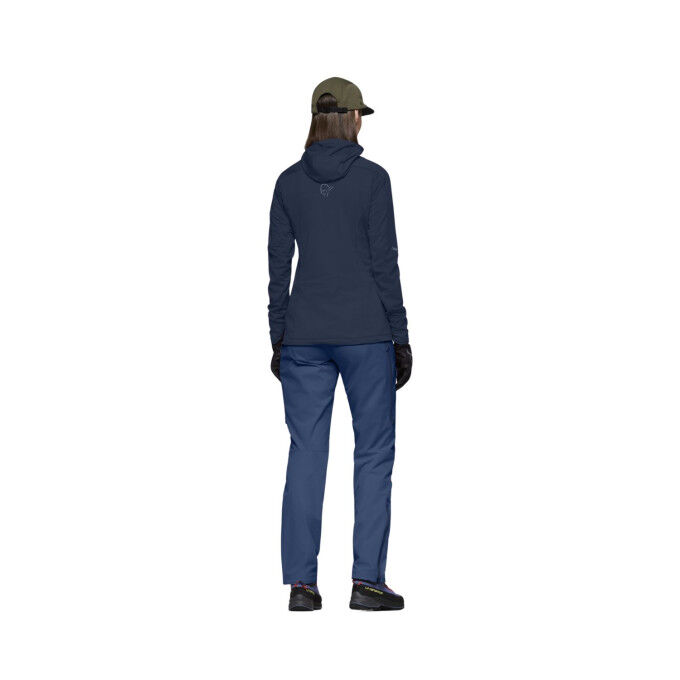 Norrona Falketind Power Grid Women's: warm and lightweight fleece for the mountains