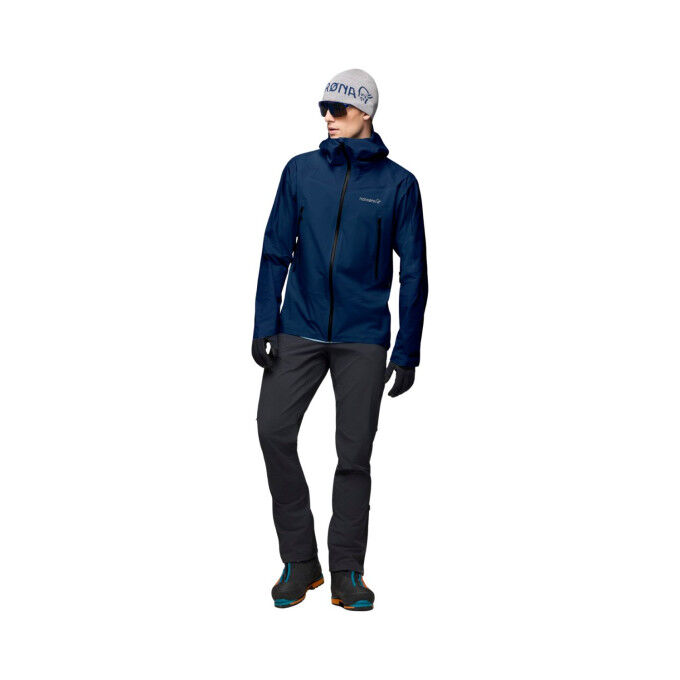 Norrona Falketind Gore-Tex Hombre: chaqueta impermeable versátil y protectora