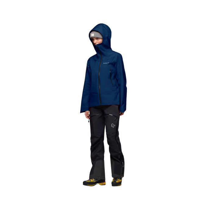 Norrona Falketind Gore-Tex Mujer: chaqueta impermeable protectora y ligera