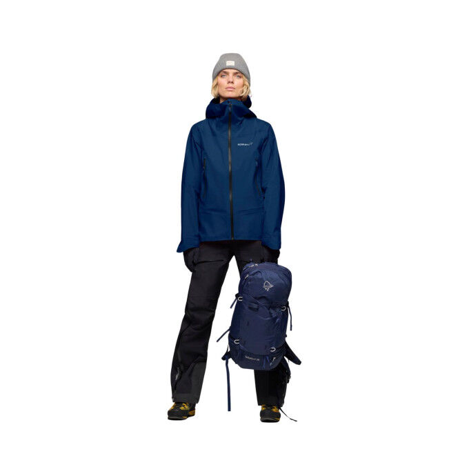 Norrona Falketind Gore-Tex Donna: giacca impermeabile protettiva e leggera