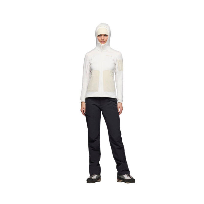 Fleecejacke mit Kapuze Norrona Falketind warm2 Damen – Komfort und Leistung in den Bergen
