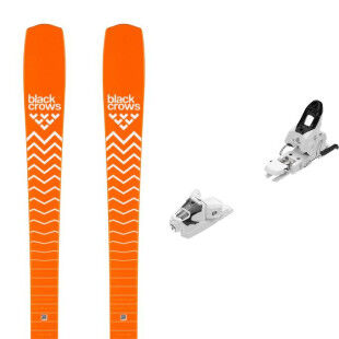 Black Crows MIRUS COR Skiset + Bindungen : Farbe - Orange, Größe der Skier - 178