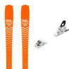 Black Crows MIRUS COR Skiset + Bindungen : Farbe - Orange, Größe der Skier - 178
