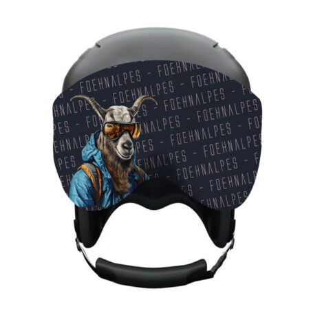 Funda para visera FOEHNALPES: práctica para máscaras y cascos de esquí.