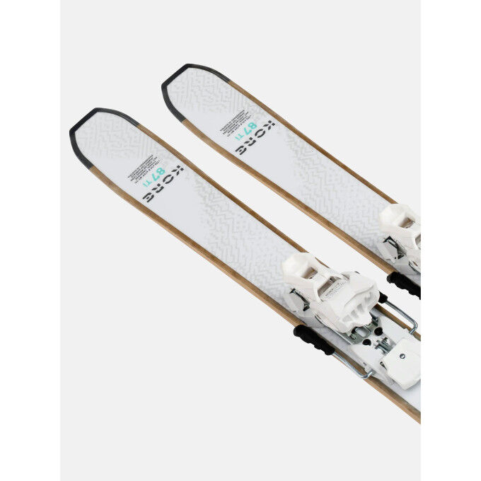 Pack Skis + Fixations Head KORE 87 Ti W – Performance freeride femme, puissance et contrôle