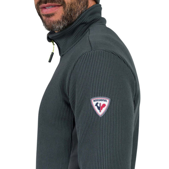Rossignol Cieloalto Uomo: il pile con mezza zip che unisce calore e libertà