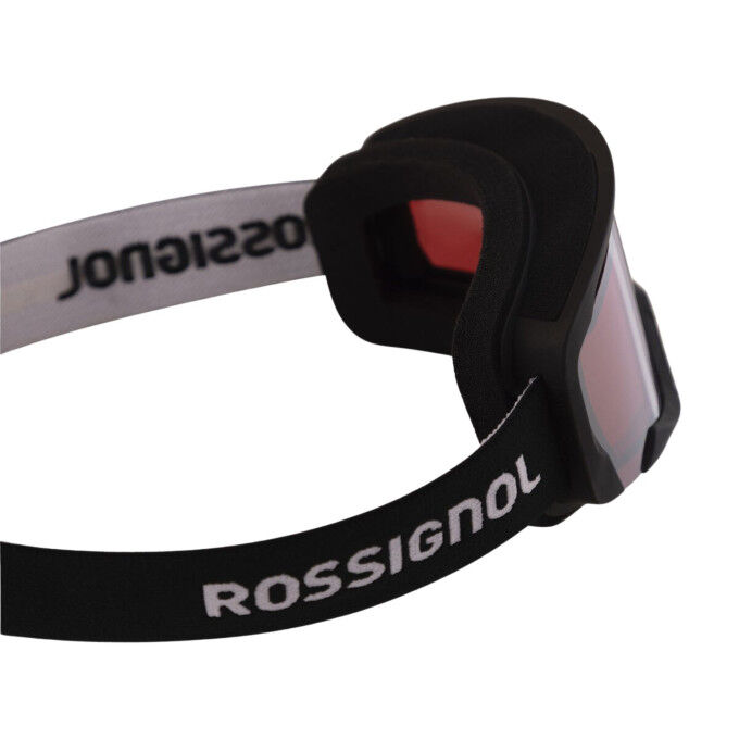 Maschera da sci Rossignol Spiral Black: comfort e visione ottimale sulle piste