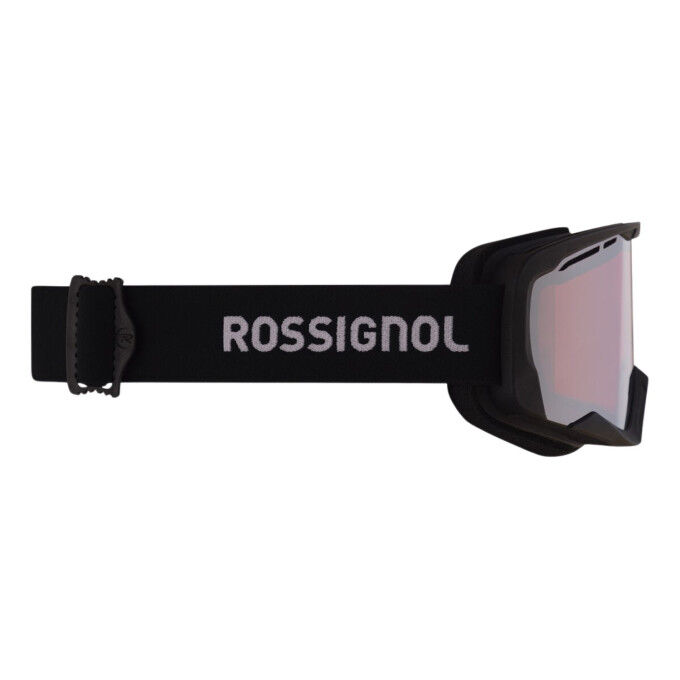 Maschera da sci Rossignol Spiral Black: comfort e visione ottimale sulle piste