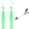 Black Crows CAPTIS ski package + bindings : Colour - Green, Ski size - 178