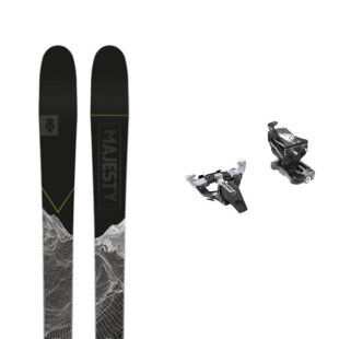 Pack of Majesty SUPERSCOUT CARBON skis + bindings : Ski size - 170