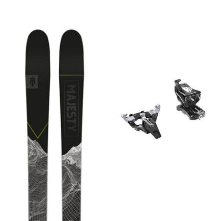 Pack de skis Majesty SUPERSCOUT CARBON + fix : Taille des skis - 170