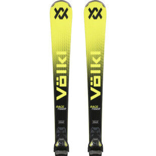 Völkl Racetiger SC Yellow + VMOT 12 Ski Pack – Precision & Performance